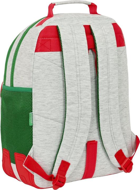 Immagine prodotto Benetton Zaino scuola Pop Grey (32 x 42 x 15 cm)