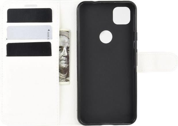 Actual product image MU Classic Litchi Leather Bookcover Series (Google Pixel 4a)