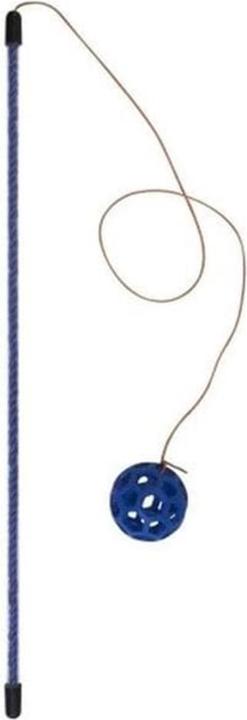 Produktbild JW Hunde-Spielzeug Hol-ee Angelrute, 45 cm, Assortiert (Ballspielzeug Katze)