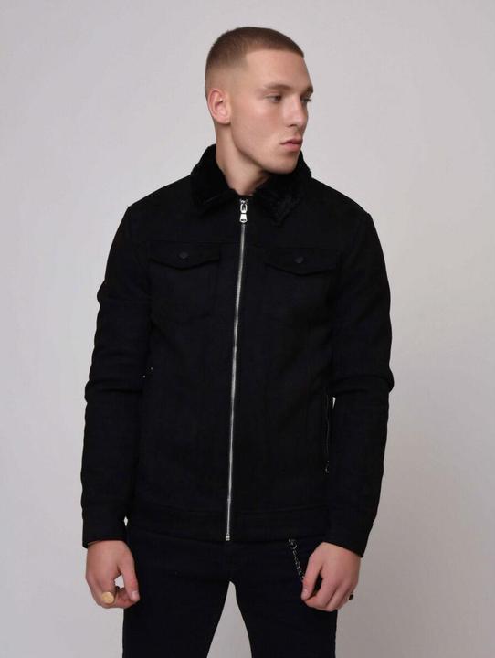 Actual product image Project X Paris fur-effect aviator collar jacket project x pari (S)