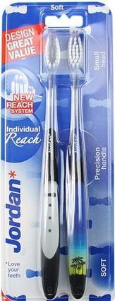 Produktbild Jordan Individual Reach Toothbrush Soft 2Pcs. (2 x)