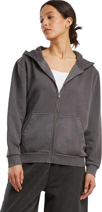 Produktbild Build Your Brand Hoodie mit durchgehendem Reissverschluss Schwere Qualität (S)