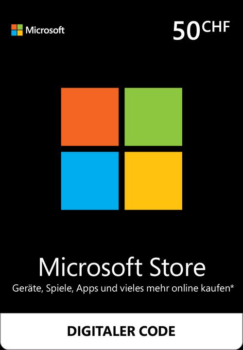 Produktbild Microsoft Branded Giftcard (50 CHF)
