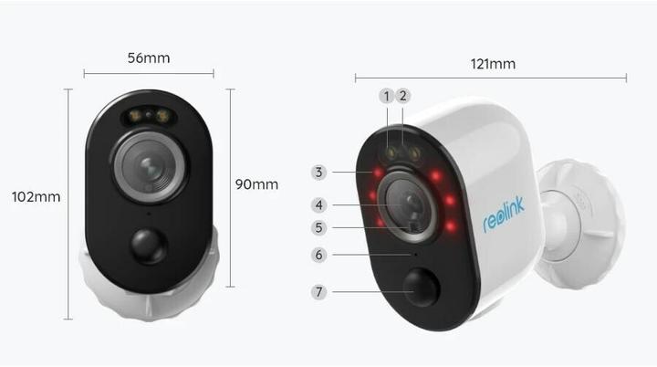 Image du produit Reolink Argus Series B330-5MP (2560 x 1440 Pixels)
