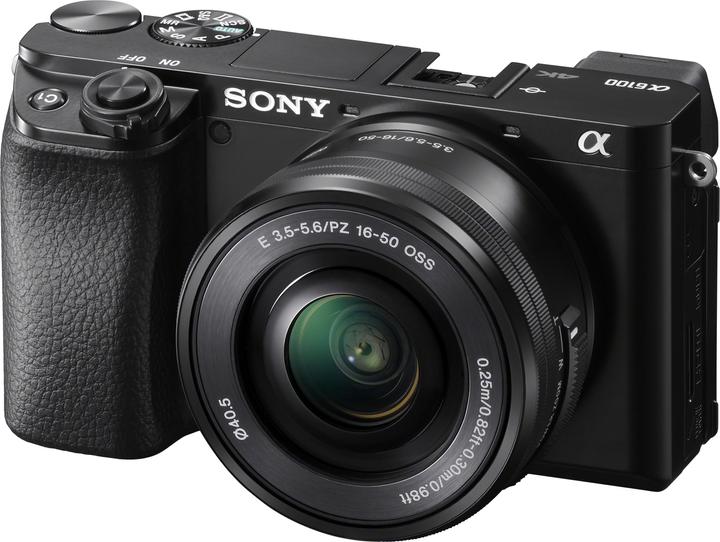 Sony Kit Alpha 6100 (16 - 50 mm, 24.20 Mpx, APS-C / DX)