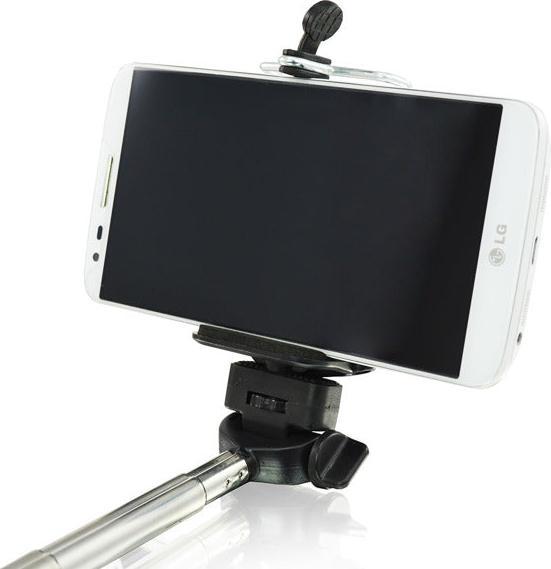 Actual product image Hermex Selfie Stick GREEN for Apple iPhone & Android Smartphones