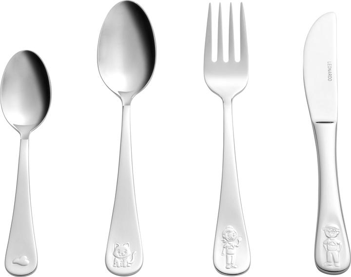 Actual product image Leonardo Children's cutlery set Avventura 4 pieces