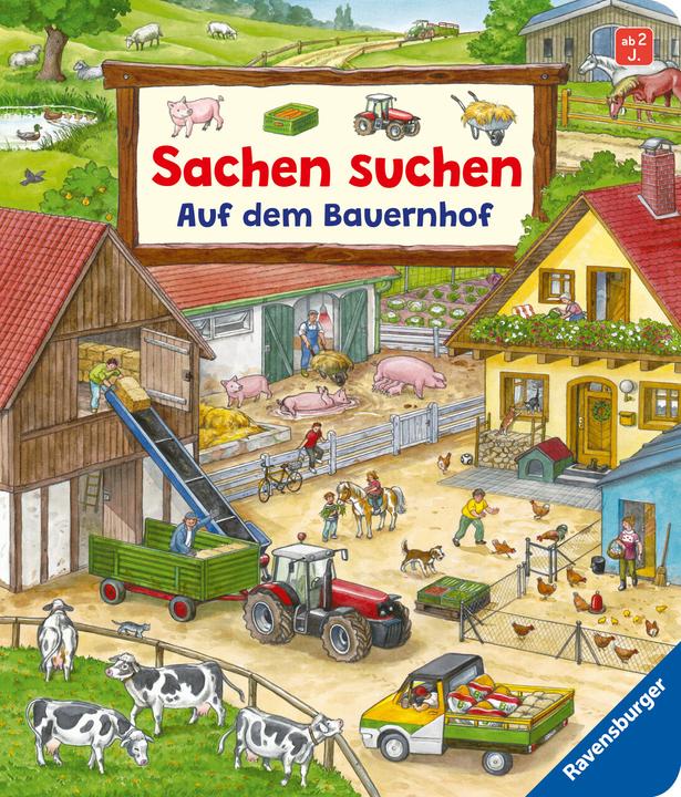 Immagine prodotto Ravensburger Sachen suchen Auf dem Bauernhof (Tedesco, Anne Suess, Susanne Gernhäuser, 2017)