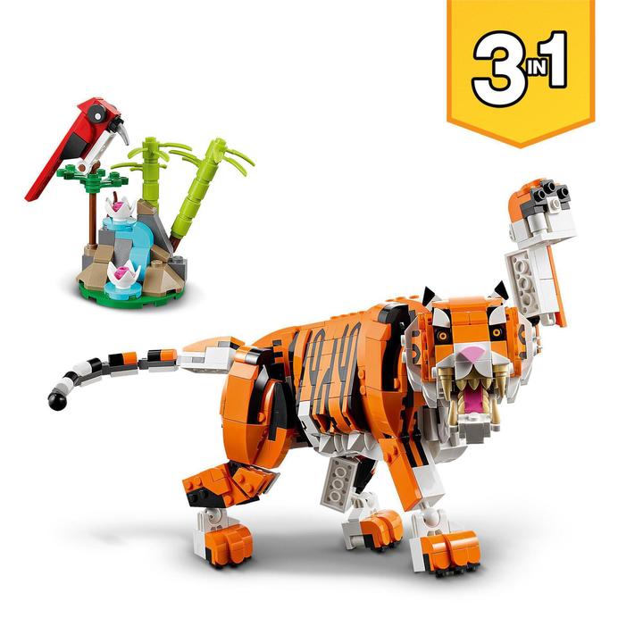 Produktbild LEGO Majestätischer Tiger (31129, LEGO Creator 3-in-1)