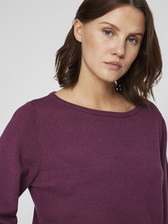 Actual product image Vila U-boat neck knitted jumper (S)