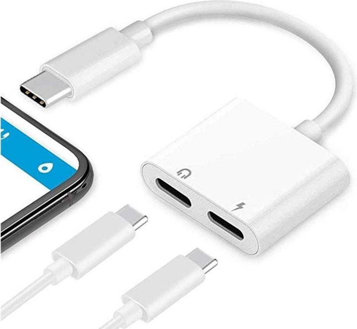 Produktbild PowerGuard 2-in-1 Splitter USB-C Headphone DAC & USB-C Charge (USB Typ C, USB Typ C)