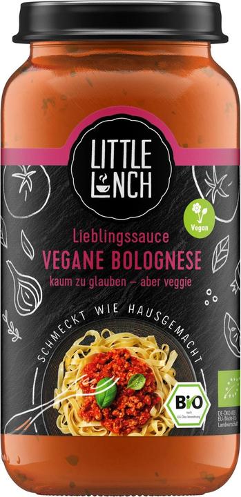 Actual product image Littlelunch Favorite Sauce Vegan Bolognese Organic 250 g (250 g)