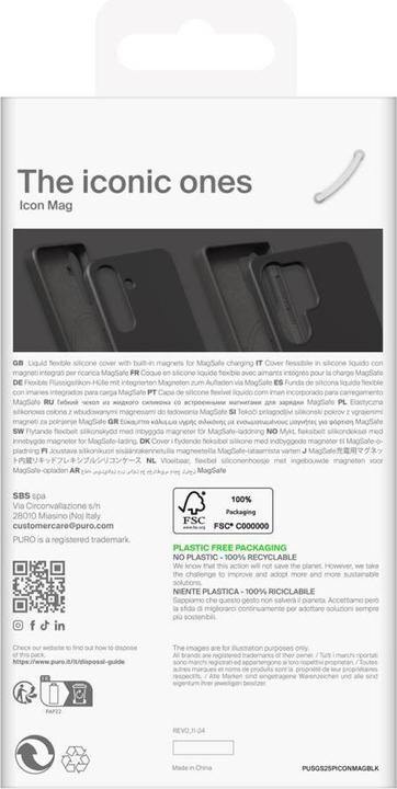 Actual product image Puro Backcover (Samsung Galaxy S25+)