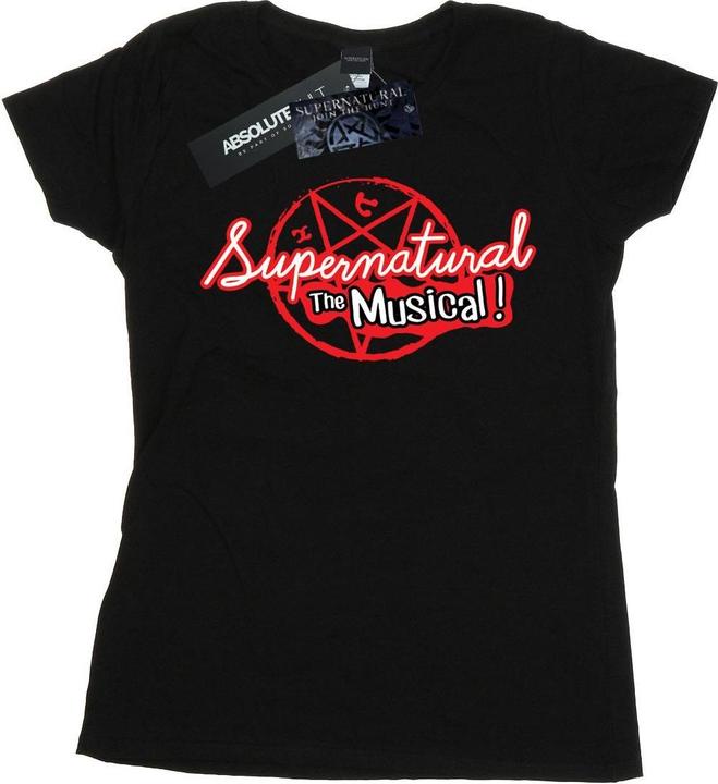 Actual product image Supernatural Womens/Ladies The Musical Cotton T-Shirt (XXL)