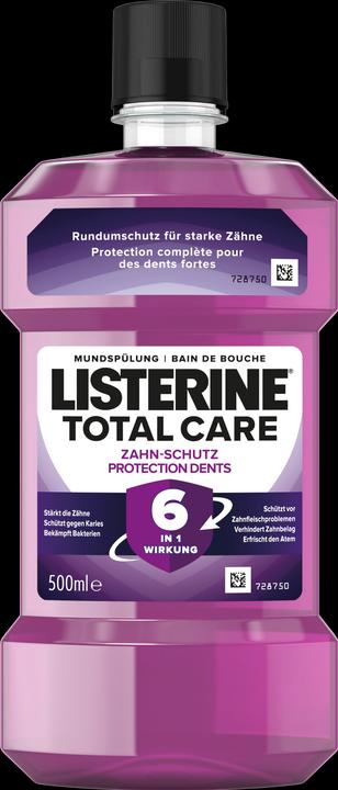 Listerine Total Care mouthguard (500 ml, Mouthwash)