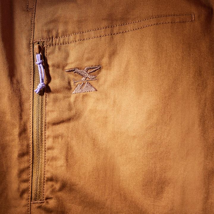 Image du produit Simond Pantalon d'escalade confortable femme, Vertika Marron (36)
