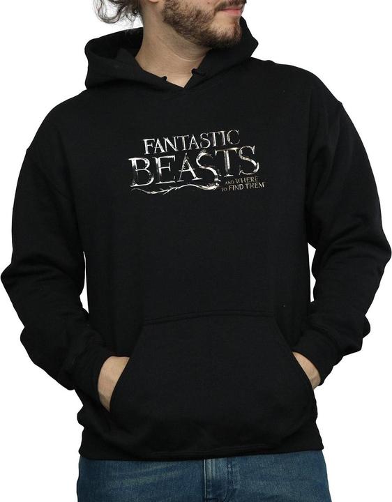 Produktbild Fantastic Beasts Text Logo Kapuzenpullover (M)