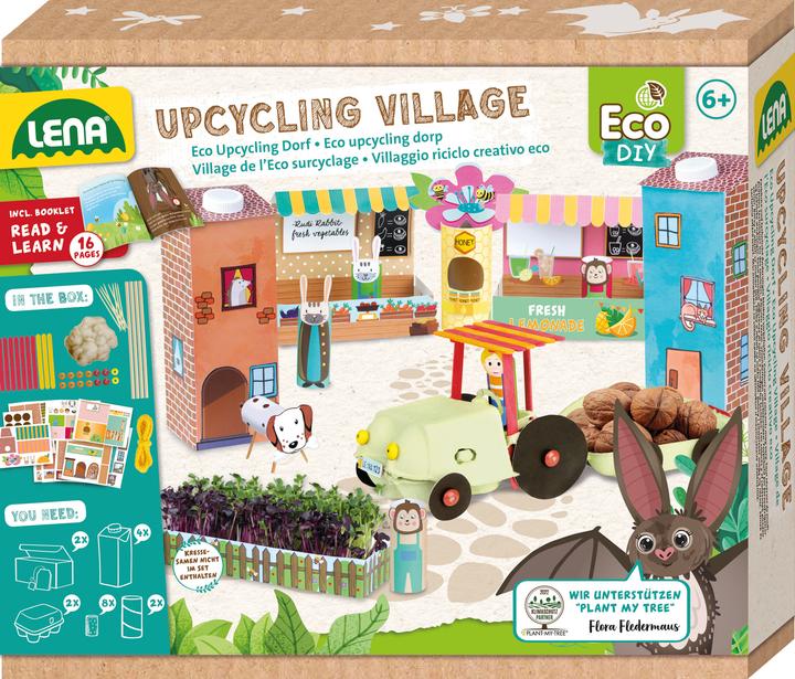 Actual product image Lena Eco Upcycling Village, folding box
