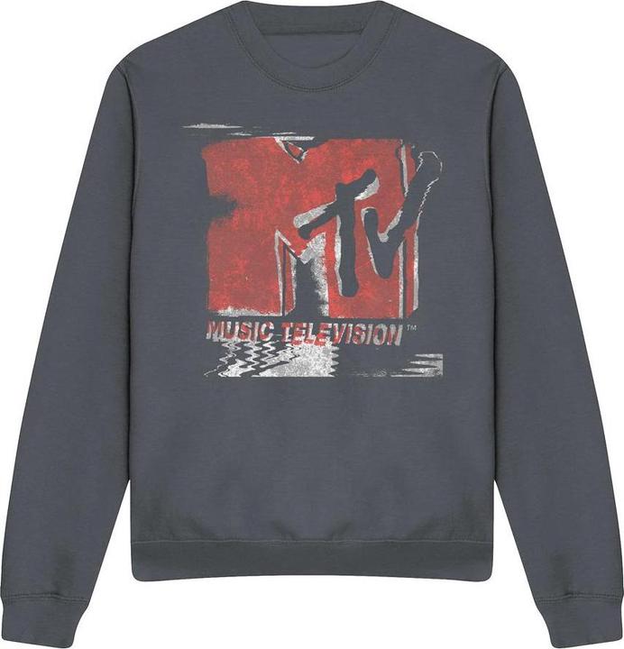 Immagine prodotto MTV Felpa Logo Slavato Adulto Unisex (L)
