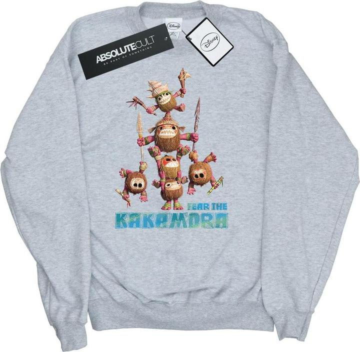 Actual product image Disney Womens/Ladies Moana Fear The Kakamora Sweatshirt (M)