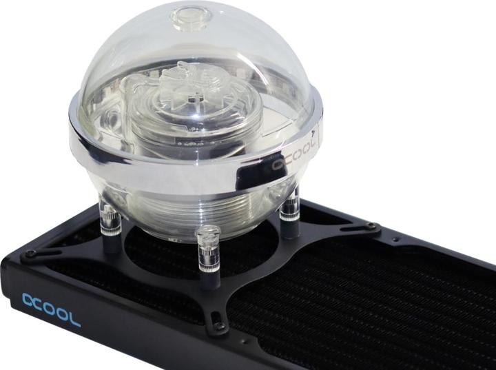 Actual product image Alphacool Ice Ball Digital RGB Plexi