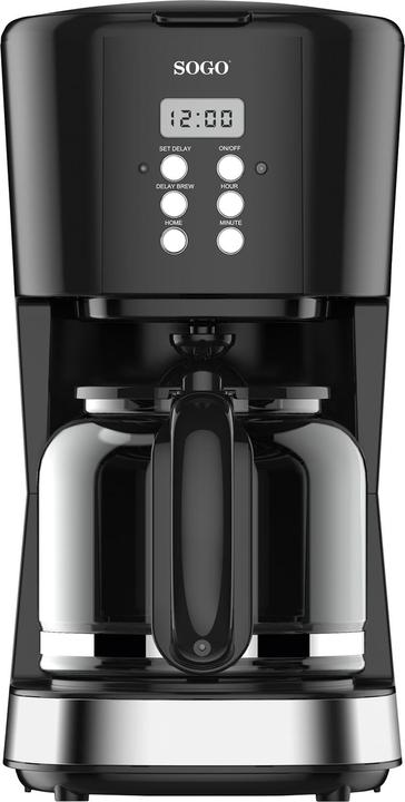 Actual product image Sogo DRIP DIGITAL COFFEE MAKER WITH GLASS JAR,15 CUPS, - 1,8L - 900W