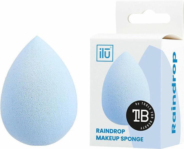 Tools for Beauty T4B ILU Tropfenförmige Makeup Schwamm Für Foundation, Concealer Und Puder (Blaue)