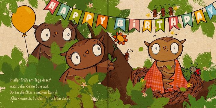 Produktbild Die kleine Eule hat Geburtstag (Deutsch, Susanne Weber, Tanja Jacobs, 2023)