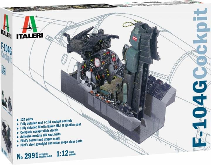 Actual product image 1:12 F-104G Cockpit