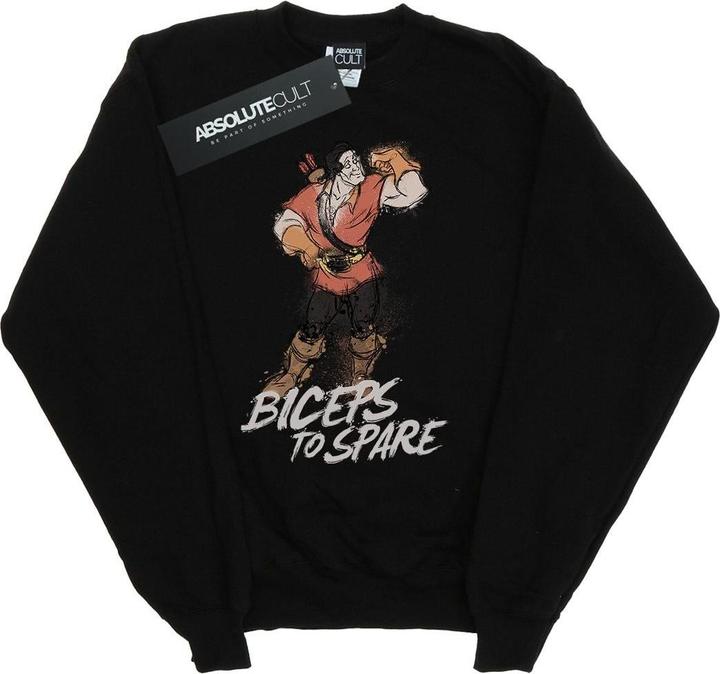 Produktbild Disney Beauty And The Beast Gaston Biceps To Spare Sweatshirt Jungen (140, 146)