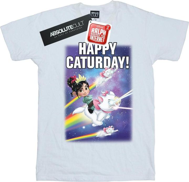 Image du produit Disney - T-shirt WRECK IT RALPH HAPPY CATURDAY - Femme (L)