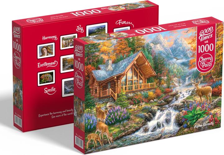Actual product image Cherry Pazzi Puzzle Quiet high in the mountains 1000 pieces (1000 pieces)
