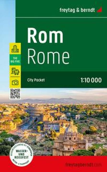Actual product image Rome, City Map 1:10.000, freytag & berndt