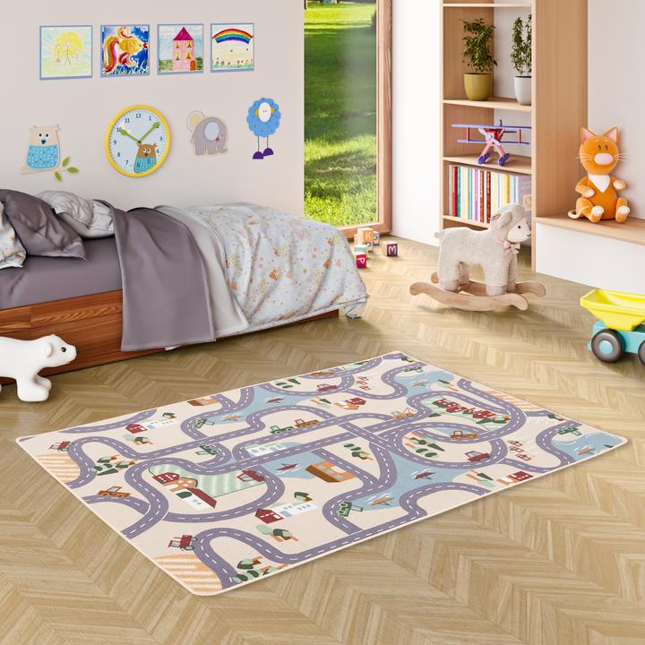 Actual product image Snapstyle Kids play street carpet (100 x 200 cm)