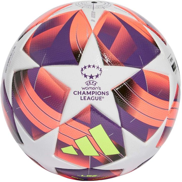 adidas Piłka nożna Womens UCL League biało-różowo-fioletowa IX4050 5