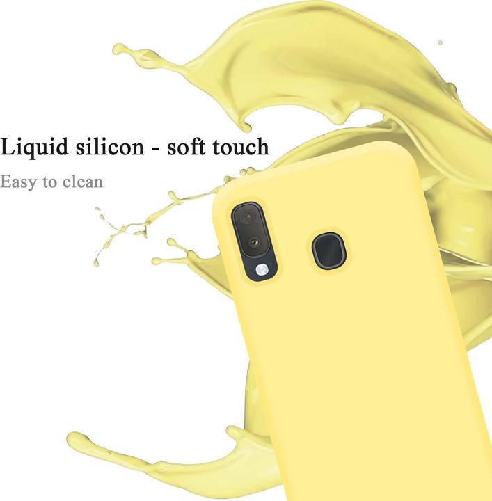 Immagine prodotto Cadorabo Copertura della cassa del silicone liquido TPU (Samsung Galaxy A20e)