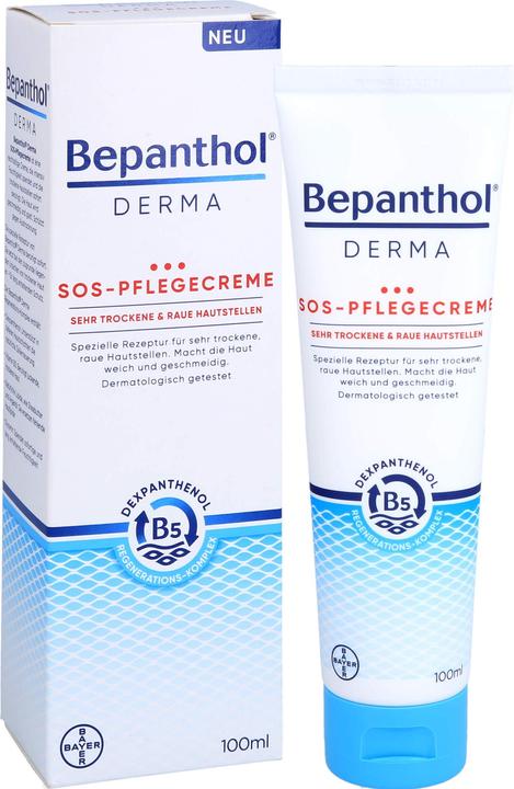 Image du produit Bayer HealthCare Bepanthol Derma Sos Soins (Crème pour le corps, 100 ml)