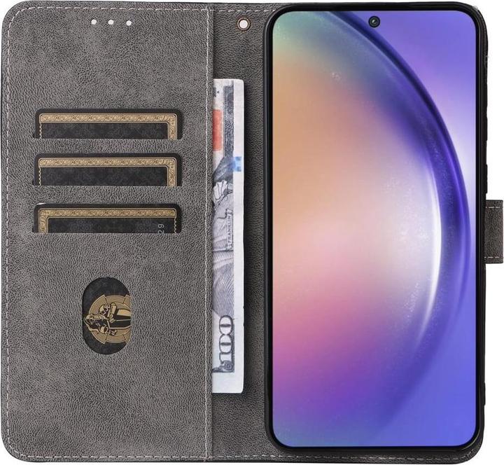 Produktbild Cover-Discount Galaxy A55 - Etui mit RFID Blocker blau (Samsung Galaxy A55)