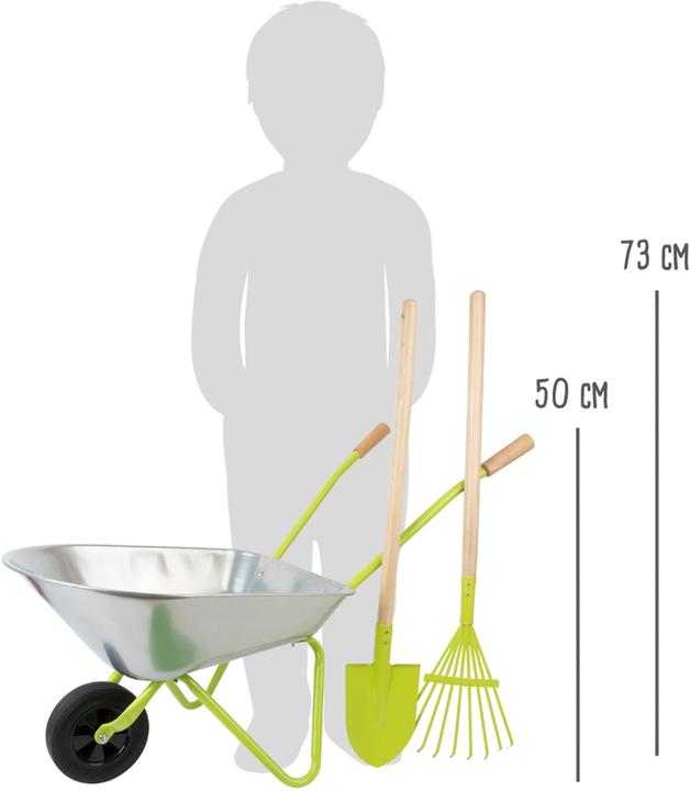 Produktbild small foot Schubkarre mit Gartenwerkzeug