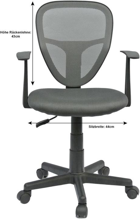 Produktbild Caro Möbel Kinderdrehstuhl, Grau