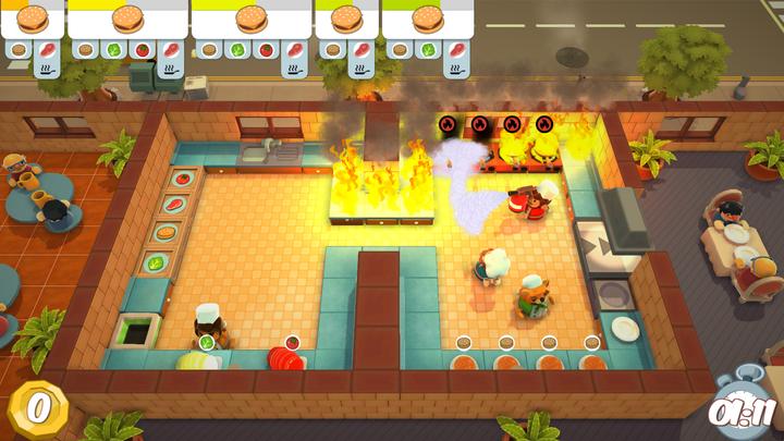 Image du produit Team17 Overcooked + Overcooked 2 Double Pack (PS4, EN)