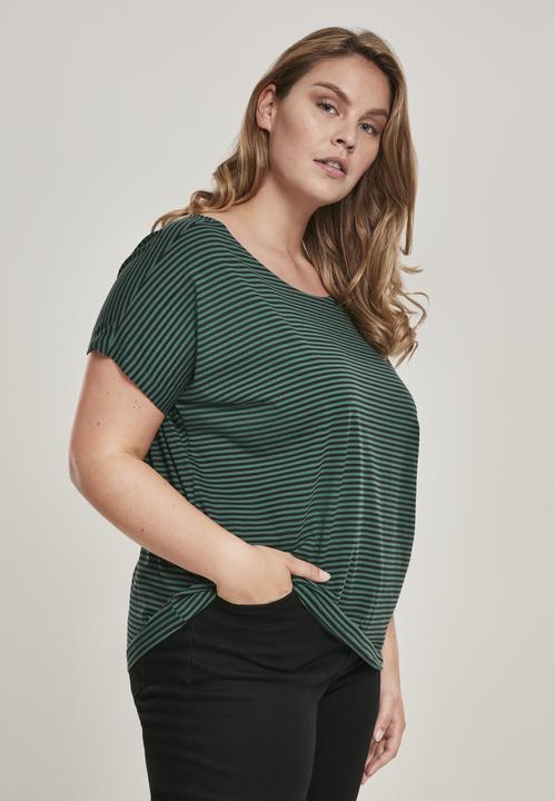 Produktbild Urban Classics Ladies Yarn Dyed Baby Stripe Tee (L)