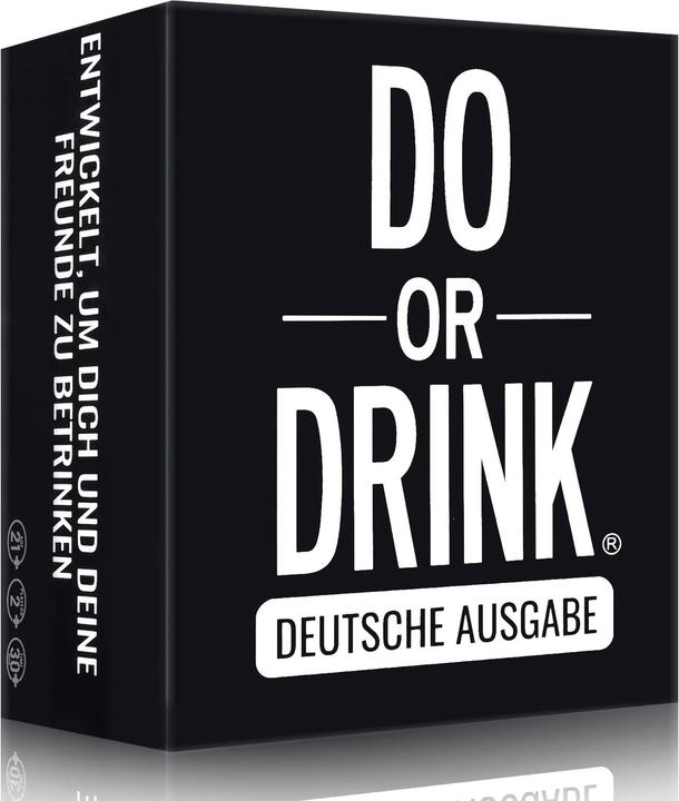 Immagine prodotto Do or Drink Gioco da bere (edizione tedesca)