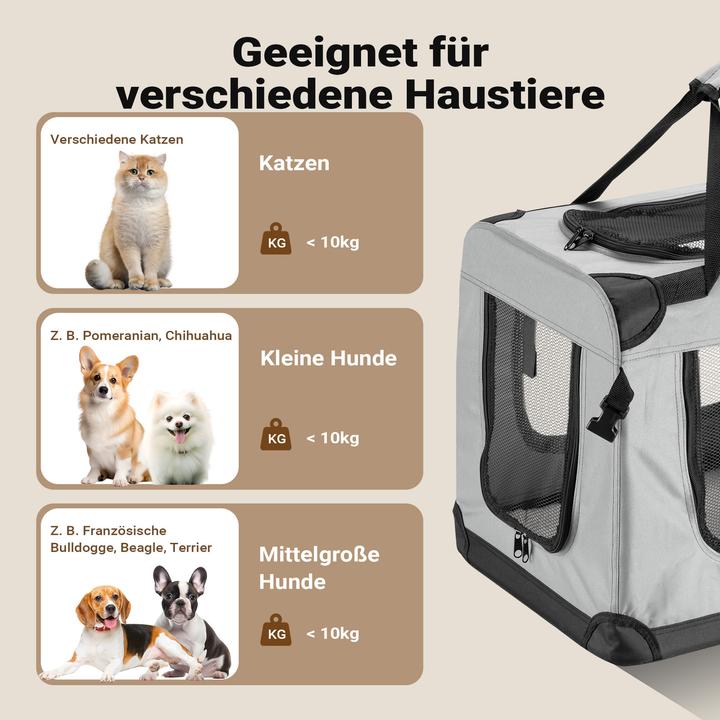 Produktbild Fudajo Transportbox (Hund, Faltbar, Atmungsaktiv)