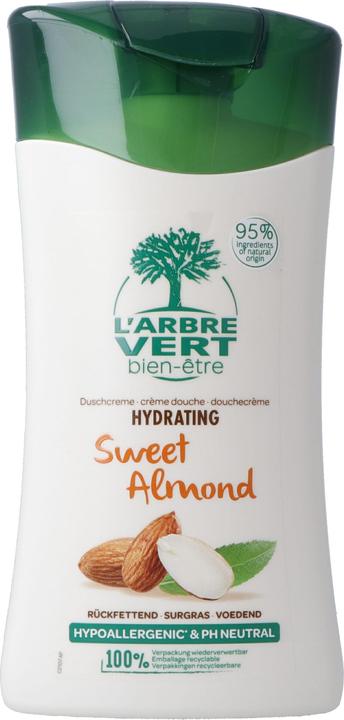Immagine prodotto L'arbre vert Gel doccia biologico con gel di mandorle (250 ml)