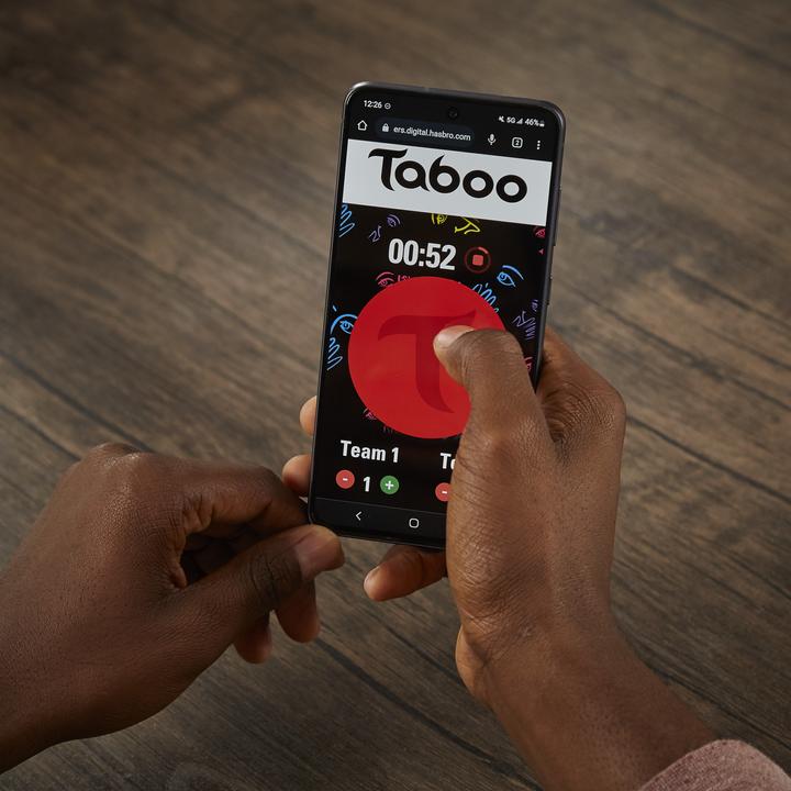 Actual product image Hasbro Gaming Taboo (German)