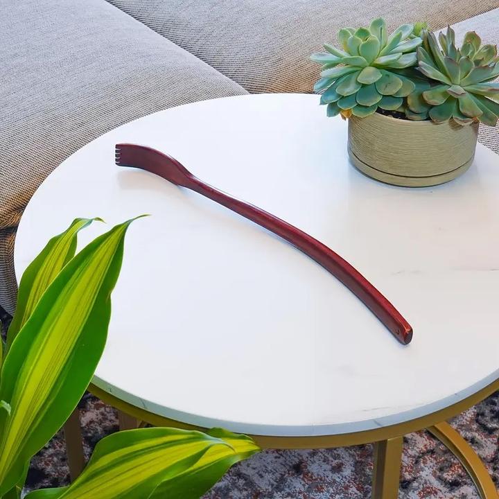 Actual product image Cbx Handgefertigter Rückenkratzer aus Holz – 45 cm
