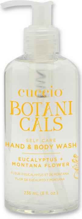 Cuccio Botanicals Hand & Body Wash Eucalyptus & Montana Flower
