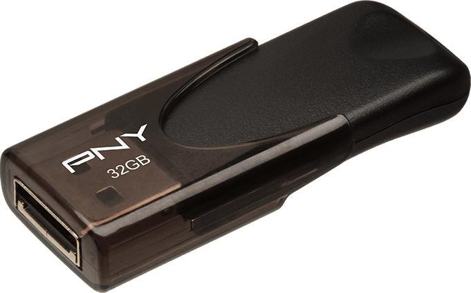 Actual product image PNY Attache 4 (2-Pack) (32 GB, USB 2.0, USB-A)