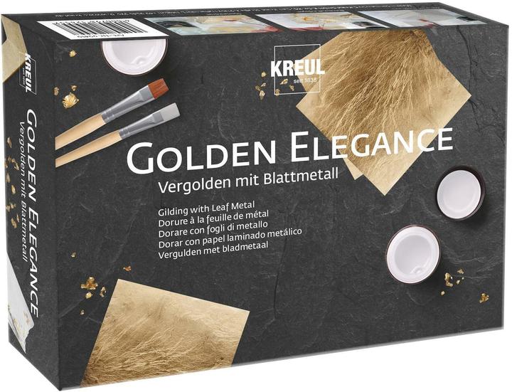 Productafbeelding Kreul Vergulden met Blad Metaal Set (Goud, 50 ml)